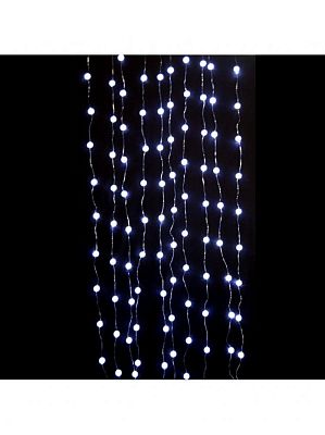 Уценка Светодиодная штора Роса 2x2 м, белый холодный 200 LED, статичный, провод , К130-827