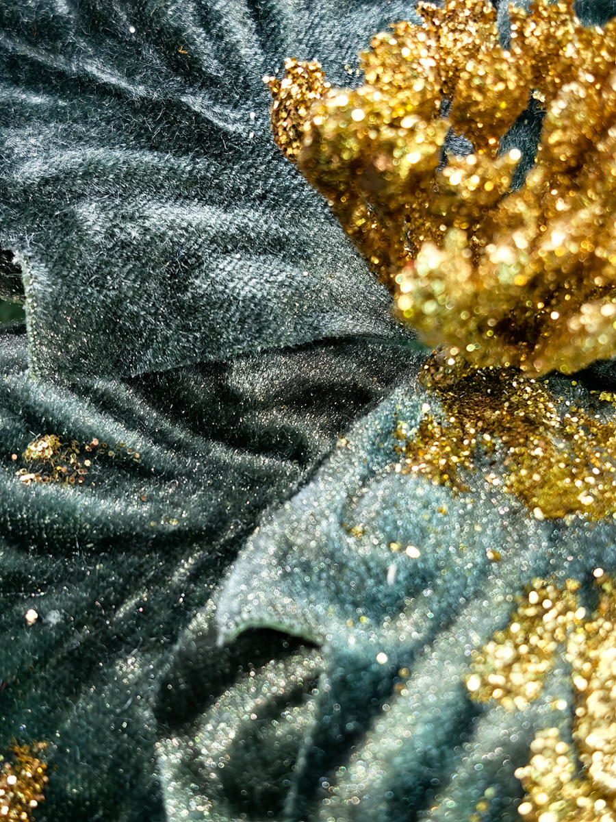 Цветок темно-зеленый d 28 см MG24594 фото 2 Цветок темно-зеленый d 28 см MG24594 фото 2