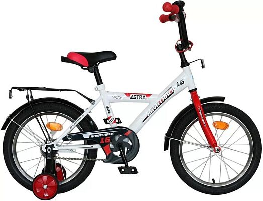 Велосипед детский Novatrack ASTRA 18" 10,5"  ск. белый 183ASTRA.WT5 
