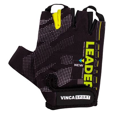 Велоперчатки Vinca sport Leader Black XXL черные VG 911 Leader Black (XXL)