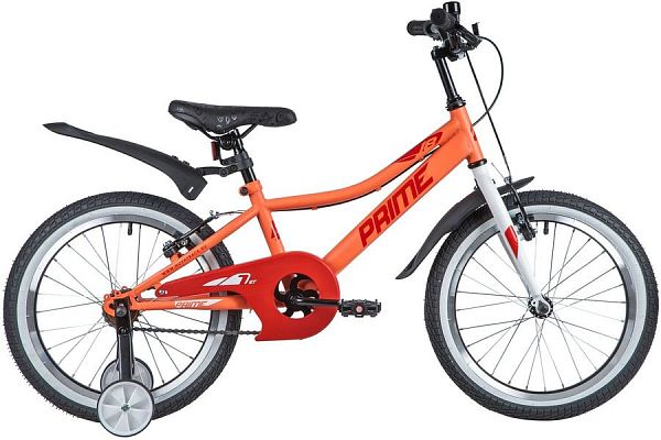 Велосипед детский  Novatrack PRIME 18" 10,5" красный 187PRIME1V.RD20 2020