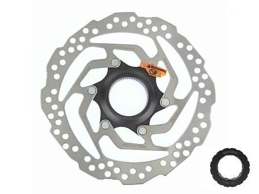 Тормозной диск (ротор) Shimano ALTUS SM-RT10-S, 160 мм, под Center Lock, сталь, алюминий 31012035