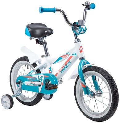 Велосипед детский Novatrack NOVARA 14" 9" 1 ск. белый 145ANOVARA.WT9 