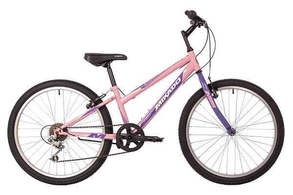 Велосипед горный MIKADO Vida JR 24" 12" 6 ск. фиолетовый 24SHV.VIDAJR.12PL2 2022