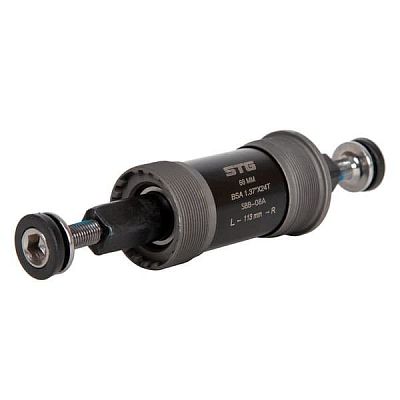 Каретка-картридж STG SBB-08A, 68 мм, 113 мм, пром. подшипник, под квадрат, сталь, КЛ105192