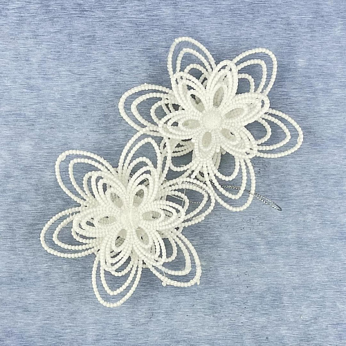 Цветок белый d см ZZ-44w фото 2 Цветок белый d см ZZ-44w фото 2