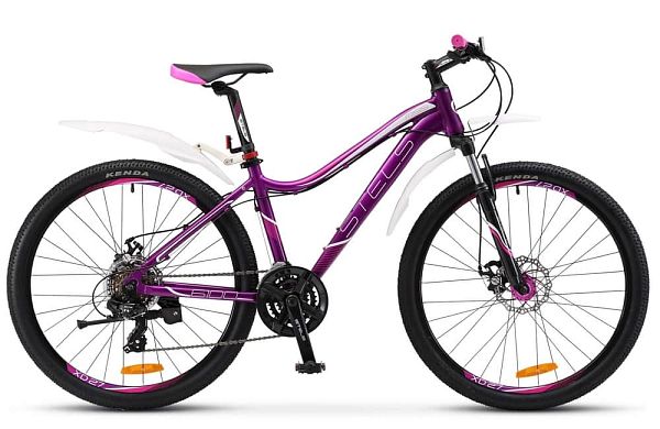 Велосипед горный STELS MISS 6100 MD 26" 15" 21 ск. темно-фиолетовый LU078920 
