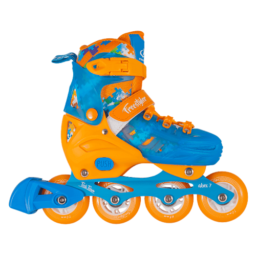 Роликовые коньки Tech Team Freestyler, 28-31 Orange - Blue, , 00010908 фото 2 Роликовые коньки Tech Team Freestyler, 28-31 Orange - Blue, , 00010908 фото 2