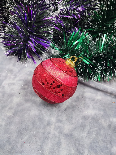 Набор шаров 8 см 3 шт красный 9920382 фото 2 Набор шаров 8 см 3 шт красный 9920382 фото 2