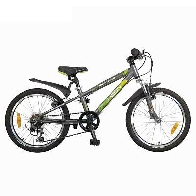 Велосипед горный Novatrack NEON 20"  6 ск. темно-серый 20AH6V.NEON.GR5 
