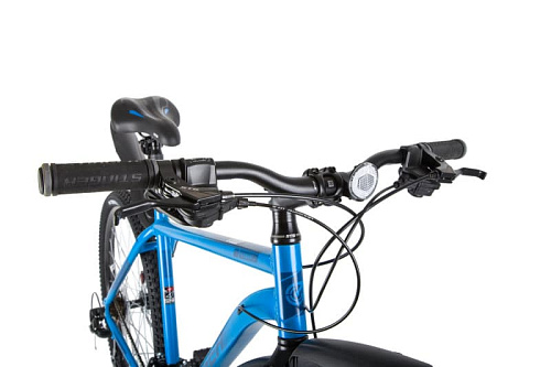 													Велосипед горный Stinger ELEMENT EVO 27.5" 18"  ск. синий 27AHD.ELEMEVO.18BL0 2020 фото 2