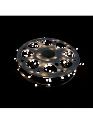  50 м, белый теплый 240 LED, , провод , К130-489