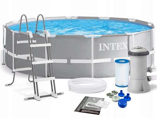 Бассейн каркасный Intex Prism Frame 366х122 см, арт. 26718 Бассейн каркасный Intex Prism Frame 366х122 см, арт. 26718