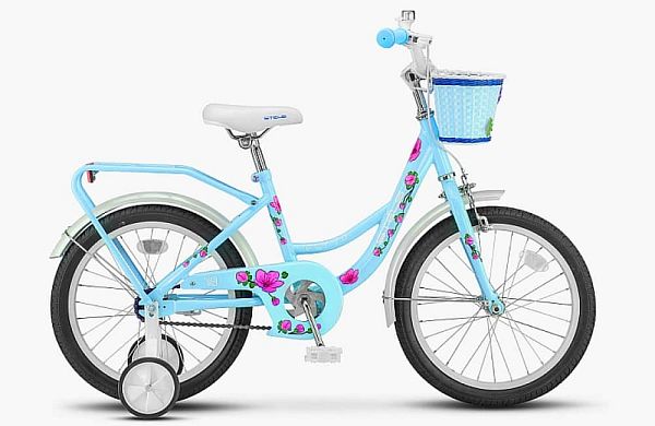 Велосипед детский  STELS FLYTE Lady 18" 10,5" голубой LU074632 