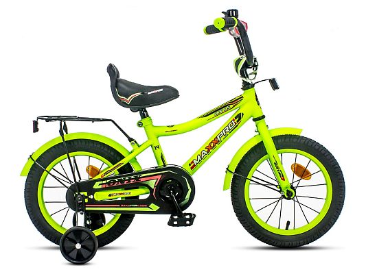 Велосипед детский  MAXXPRO ONIX 14"  желто-черный ONIX-N14-5-ББ 