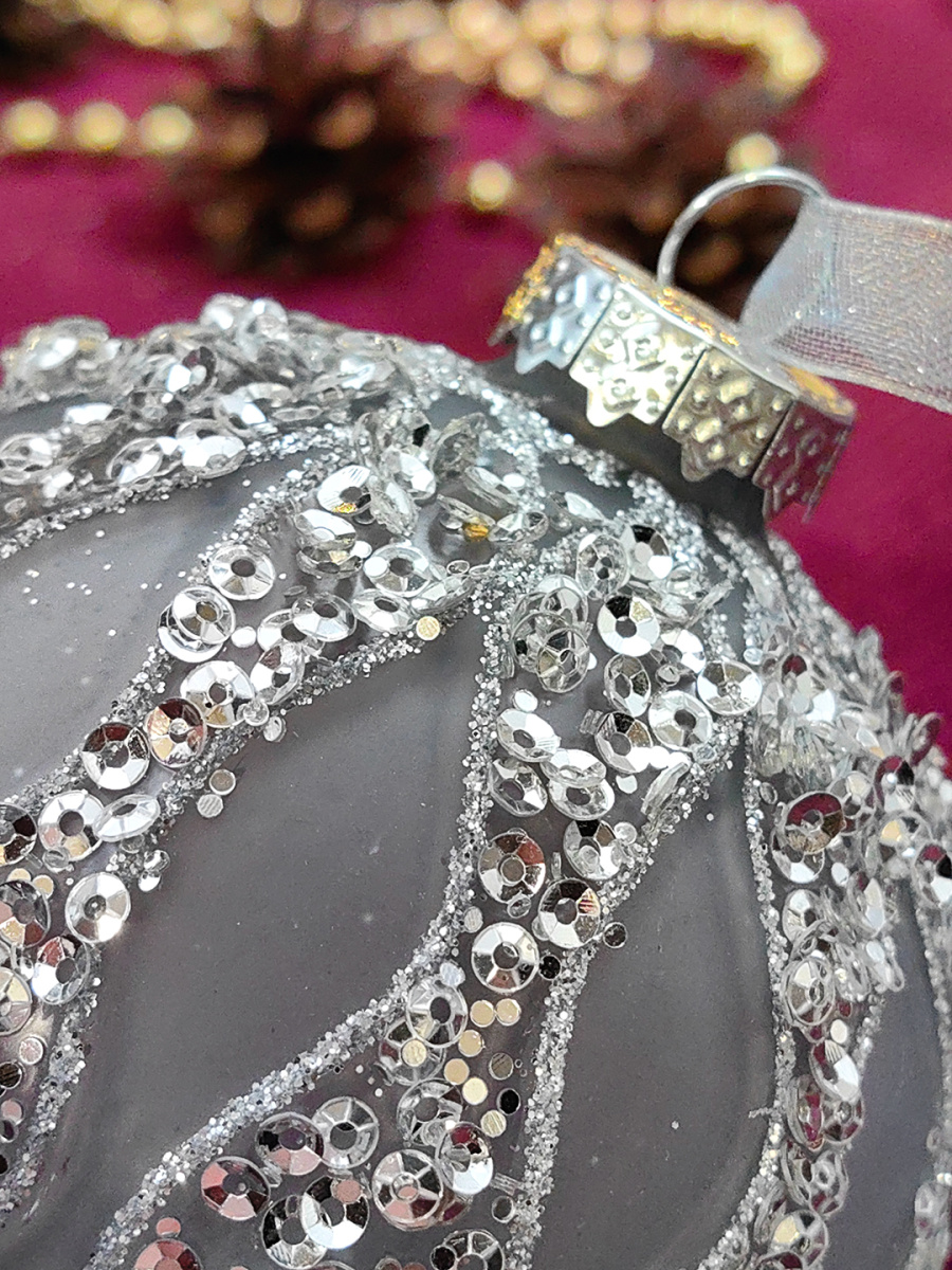 Шар туманный 8 см, стекло Merry Green MG24206 фото 3 Шар туманный 8 см, стекло Merry Green MG24206 фото 3