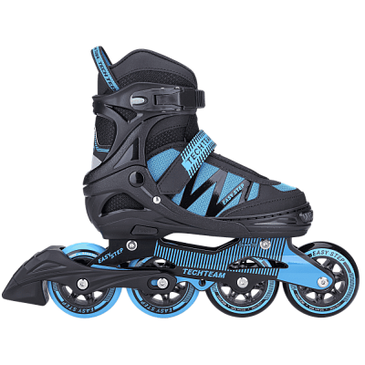 Роликовые коньки Tech Team Easy Step, 31-34 Black - Blue, , 00010912