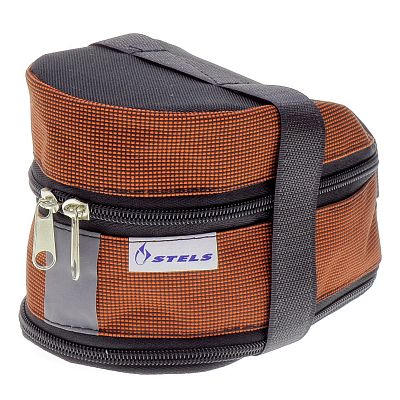 Велосумка под седло STELS 062, 17х11х10 см,   светло-коричневый 500007