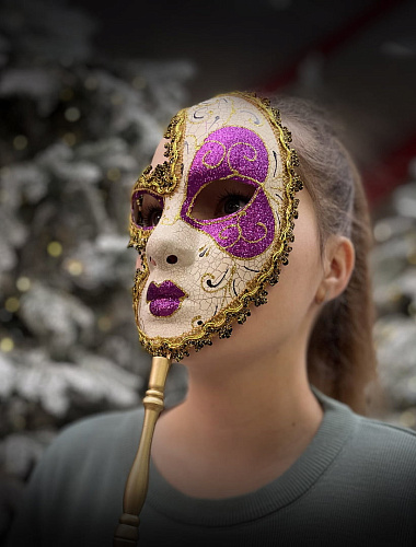 Карнавальная маска см PL13VIO фото 5 Карнавальная маска см PL13VIO фото 5