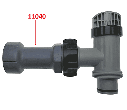 													Удлинитель для плунжерного клапана под шланг 38 мм INTEX 11040 фото 2