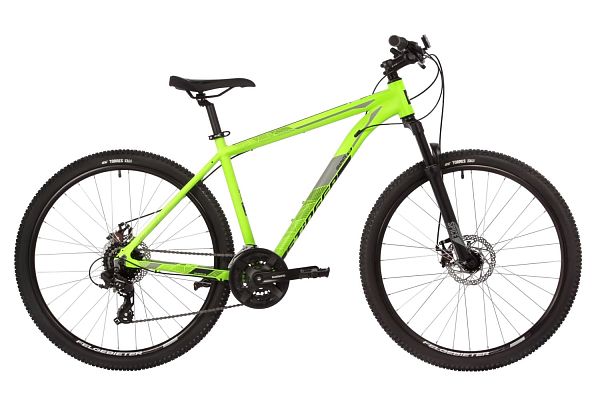 Велосипед горный Stinger Graphite Std 27.5" 16" 24 ск. зеленый 27AHD.GRAPHSTD.16GN1 2021