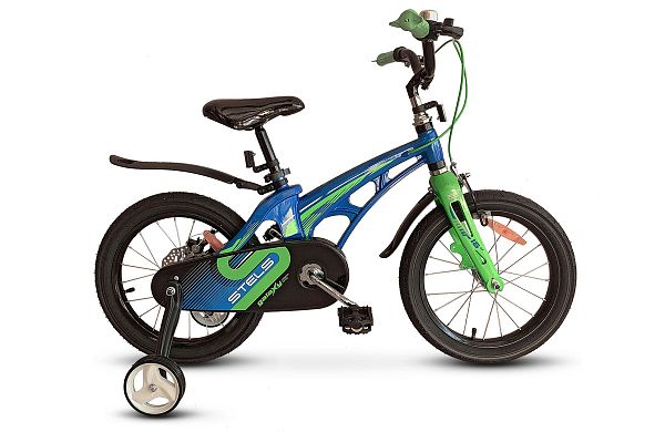 Велосипед детский STELS Galaxy 14" XS 1 ск. сине-зеленый LU088559 