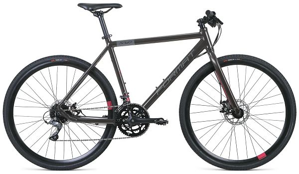 Велосипед городской FORMAT 5342 700C 540 мм. 8 ск. черный матовый RBKM1C388003 2021 г.