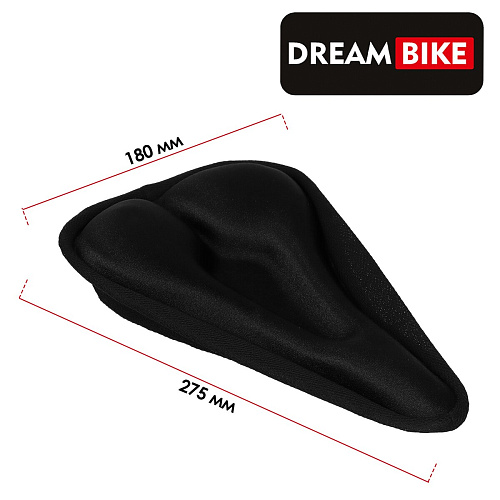													Чехол на седло Dream Bike F5499CN-26 275x180 мм черный 2920526