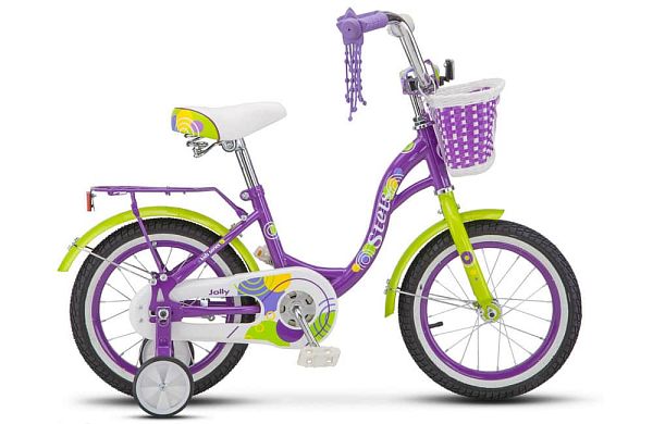 Велосипед детский  STELS Jolly 14" XS фиолетовый LU080902 