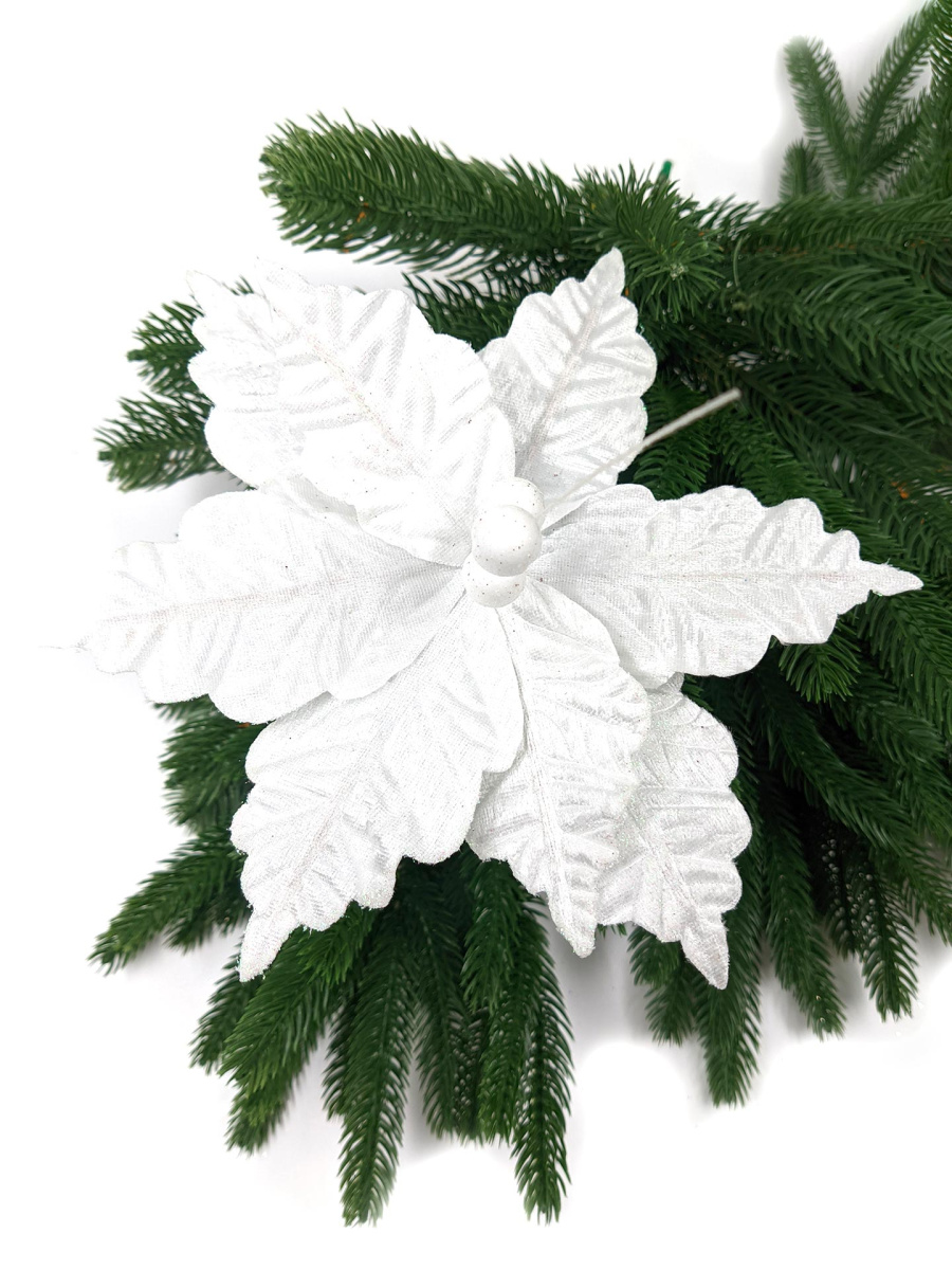 Цветок белый d 21 см Flo-31 фото 4 Цветок белый d 21 см Flo-31 фото 4