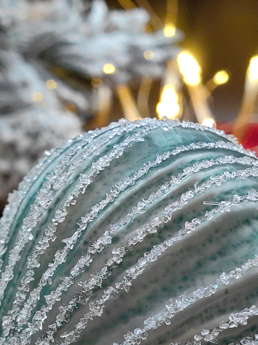 Шар хвоя 8 см, стекло Merry Green MG24124 фото 4 Шар хвоя 8 см, стекло Merry Green MG24124 фото 4