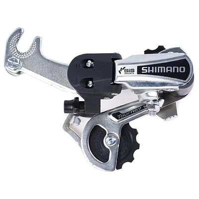 Переключатель задний Shimano , 6/7 скоростей, на ось, средняя  43T  370085