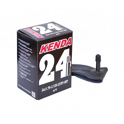 Велокамера KENDA 24"х1,75/2.125 (47/57-507) автониппель (AV, Schrader) 33 мм , X93197