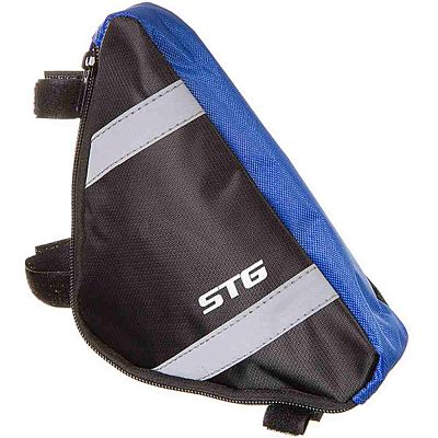 Велосумка под раму STG 12490, M,   черно-серая Х88294