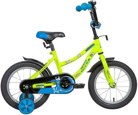 Велосипед детский  Novatrack NEPTUNE 14" 8,5" зеленый 143NEPTUNE.GN20 2019