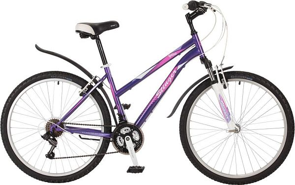 Велосипед горный Stinger LATINA 26" 15" 18 ск. фиолетовый 26SHV.LATINA.15VT7 