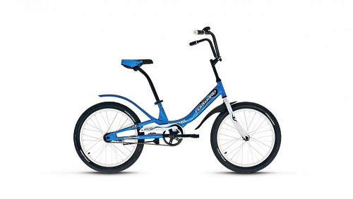 													Велосипед детский FORWARD SCORPIONS 20 1.0 20" 10,5" сине-белый RBKW15N01004 2021