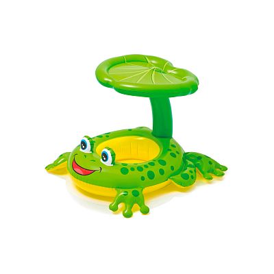 Надувные водные ходунки INTEX "Лягушка" 119х79 см от 1+ года  56584 Надувные водные ходунки INTEX "Лягушка" 119х79 см от 1+ года  56584