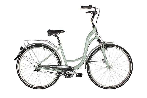 Велосипед городской дорожный Stinger BARCELONA STD 700C 15" зеленый 700AHV.BARCELSTD.15GN1 2021