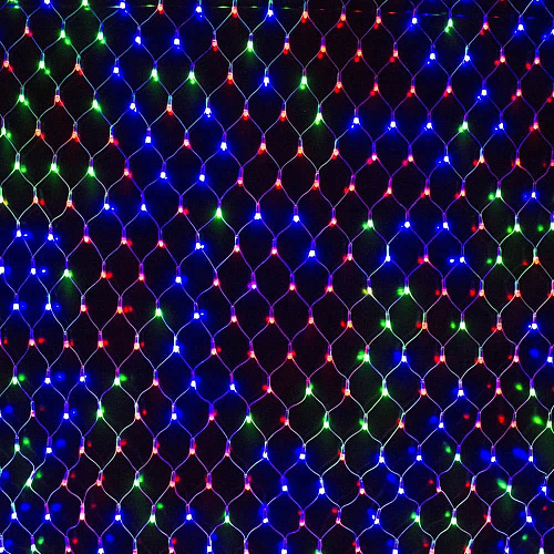 													Светодиодная гирлянда сетка 768 LED LED 2х2,5 м МИКС 20178011