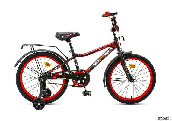 Велосипед детский MAXXPRO ONIX 20"  черно-красный ONIX-20-1 (19) 