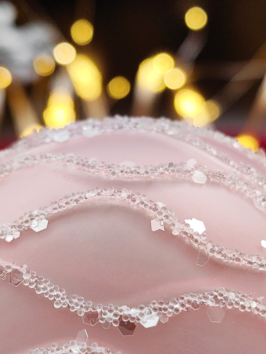 Шар жемчужно-розовый 8 см, стекло Merry Green MG24135 фото 5 Шар жемчужно-розовый 8 см, стекло Merry Green MG24135 фото 5