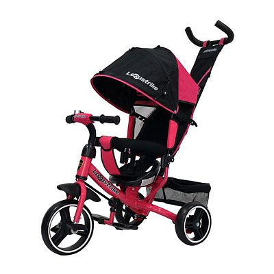 Детский трехколесный велосипед с ручкой LEXUS Trike 950-108EVA-SL-PINK-22 розовый (263)