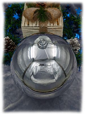 Шар 20 см 1 шт серебристый 200SP01-01S