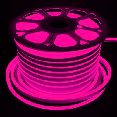 Неон LED 1 м Розовый К130-840