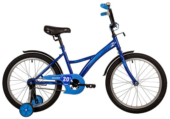 Велосипед детский Novatrack STRIKE 20"  1 ск. синий 203STRIKE.BL22 