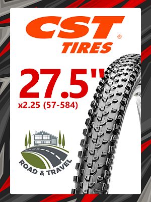 Велопокрышка CST 27.5"x2.25 (57-584) PATROL C1846 27 TPI черный TB90985000