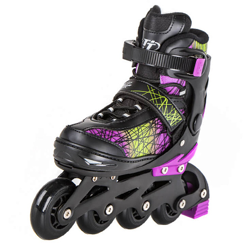 Роликовые коньки Tech Team Toxic, 27-30 (XS) фиолетовый, , 087280 фото 4 Роликовые коньки Tech Team Toxic, 27-30 (XS) фиолетовый, , 087280 фото 4