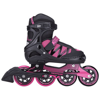 Роликовые коньки Tech Team Easy Step, 31-34 Black - Pink, , 00005934