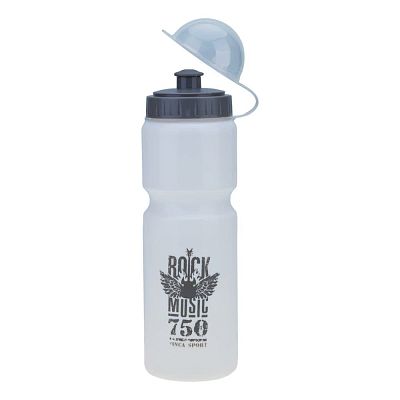 Велофляга Vinca sport Rock  750 мл белая VSB 21 rock